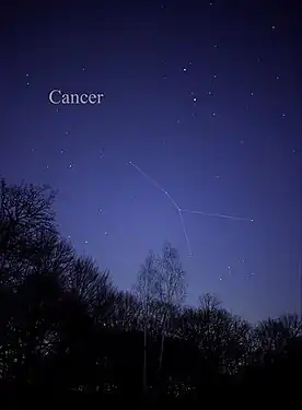 Constellation du Cancer.
