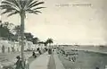 Promenade sur le boulevard du Midi au début du XXe&nbsp;siècle.