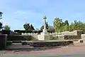 Le cimetière militaire britannique.