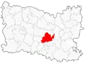 Localisation du canton de Liancourt.