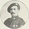 Le capitaine Bel, deux fois commandant par intérim du 120e&nbsp;BCP.
