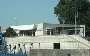 Capitainerie du port de plaisance.