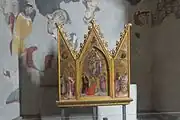 Triptyque, chapelle Capece Minutolo, cathédrale de Naples.