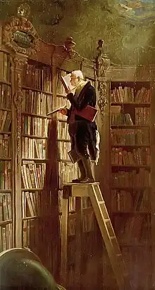 Le Rat de bibliothèque (vers 1850), Schweinfurt, musée Georg-Schäfer&nbsp;(de).