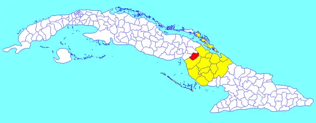 Municipalité de Céspedes dans la province de Camagüey