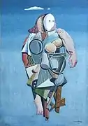 Lechera al sol (1930), Huile sur toile (100x70), Museo de Bellas Artes, Bilbao (Espagne)