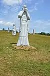 Statue de la Vallée des Saints, Carnoët, Côtes d'Armor.