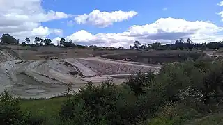 Carrière de Foufouilloux exploitée par Chemviron (partie Nord-est).