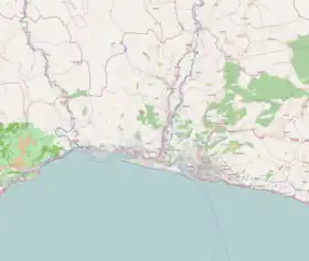 Voir sur la carte administrative de Gênes