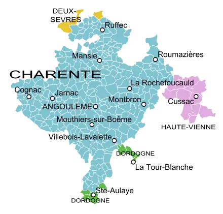 Province de l'Angoumois au XVIIIe siècle