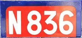 Image illustrative de l’article Route nationale 836