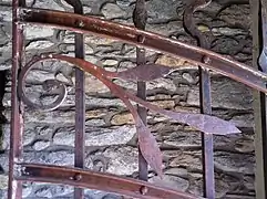 Grille forgée