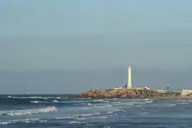 Vue du phare d'El Hank.