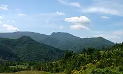 Vue dans le parc national.