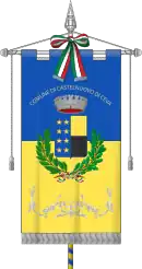 Drapeau de Castelnuovo di Ceva