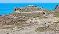 Vestiges du Castro de Baroña, vu d'un autre angle.