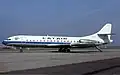 Caravelle VI-R de Catair F-BUFF à Paris- Le Bourget en mars 1976