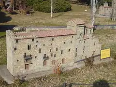 Le château de La Floresta.
