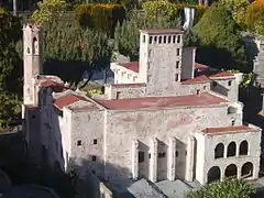 Palais Real Mayor de Barcelone et la chapelle Santa Ágata.