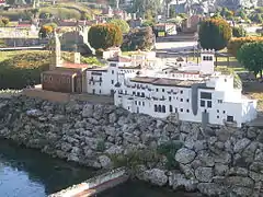 Le front de mer de Sitges.