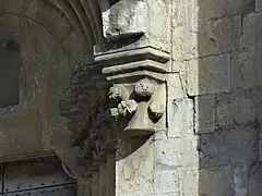 Détail du portail.
