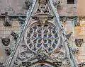 Début du XVe&nbsp;siècle, bras sud du transept de la cathédrale de Rodez.
