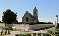 Vue éloignée de l'église Saint-Germain.