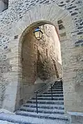 Porte de la muraille intérieure.