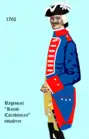 régiment des carabiniers du comte de Provence de 1762 à 1767