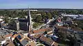 Centre bourg vu du ciel, OPL-Chéméré.