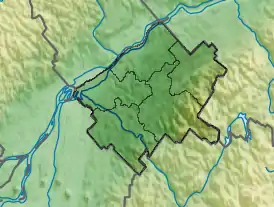 Voir sur la carte administrative du Centre-du-Québec