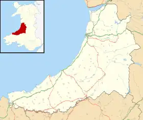 Voir sur la carte administrative du Ceredigion