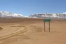 Altiplano chilien au pied du Cerro La Torta.