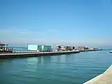 La sortie du port