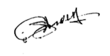 Signature de Cevdet Sunay