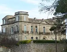 Vue générale du château.
