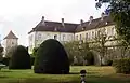 Façades est et sud depuis les jardins
