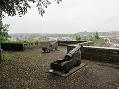 Canon (artillerie) de 1856, des fortifications