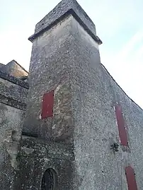Château de Sagriès. Pigeonnier XVIIIe&nbsp;siècle.