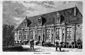 Le château du Grand Jardin au XIXe&nbsp;siècle.