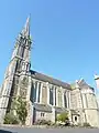 Châteauneuf-du-Faou, chapelle Notre-Dame-des-Portes, vue extérieure