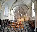 Le chœur de l'église.