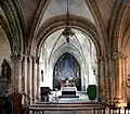 Le chœur de l'église.