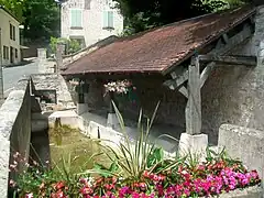 Lavoir de la fin du XIXe&nbsp;siècle, rue de Welwyn.