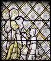Chanoine Thierry et Vierge à l'enfant.