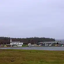 Vue de Chapel Island.
