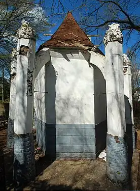 Le chevet à pans.