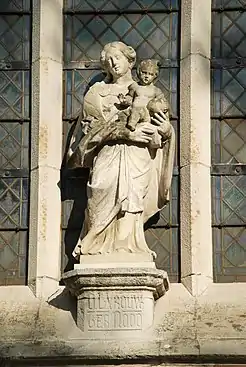 La Vierge à l'enfant.
