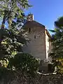 Chapelle de l’Hôpital à Cravencères, pignon ouest