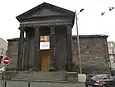 Vue extérieure et affiche de l'exposition «&nbsp;Voir la ville 2012&nbsp;»